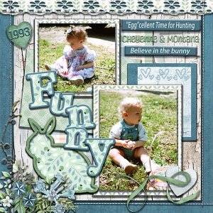 My Twins First Easter Egg Hunt 1993