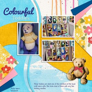 Colourful Teddies