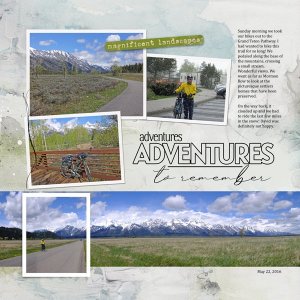 Grand Tetons Bike path
