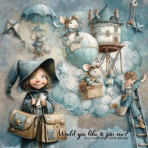 Join me...in my imaginery world!
