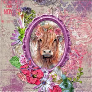 Cow In Bloom.