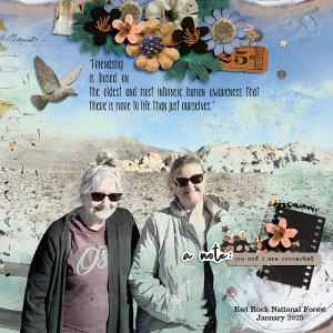 July Art Challenge Week 1 - Connections with Friends