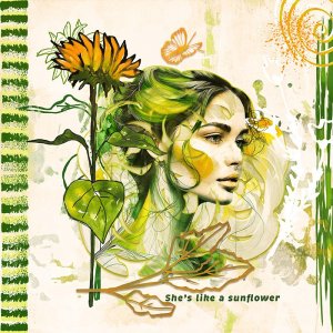 She's a sunflower