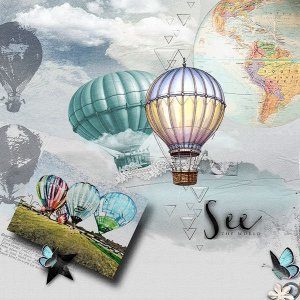 hot air balloons