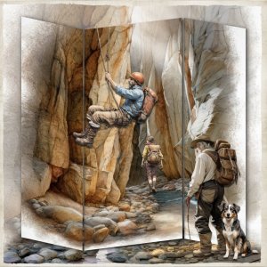 Adventures Triptych