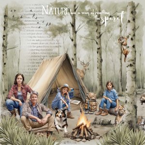 "Nature has a way of resetting the spirit"