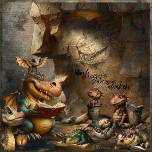 "Where dragons soar, legends awaken..."