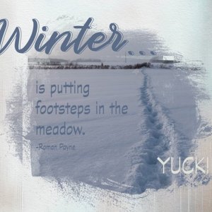 Winter...