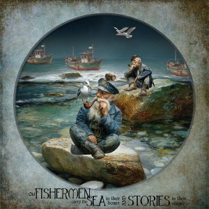 "Memories of return from fishing"