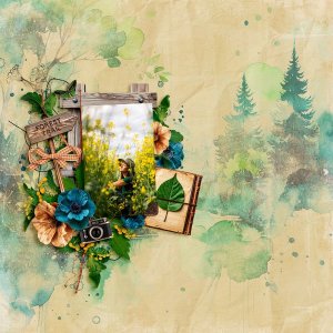 Forest Trail by Palvinka Designs