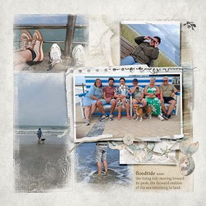 at the beach