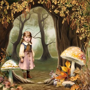 Where Mushrooms Light the Path