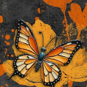 October ATC - Orange & Black