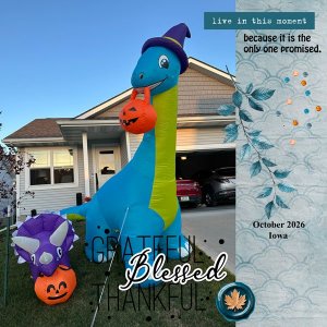 Dinos in Front Yard