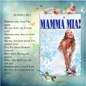 October Challenge #2 - Lyrics & Poems -MAMMA Mia.jpg
