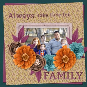 Always take time for FAMILY