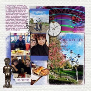 une belle journée à Bruxelles 27/10/25