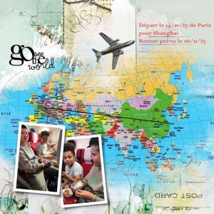 départ pour la Chine de Vitalis avec son ami Alex