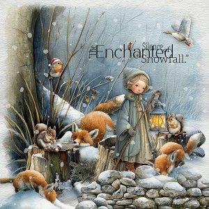 Snowfall in the Forest