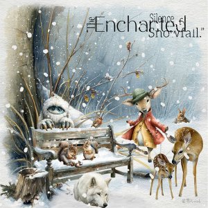 The enchanted silence of snowfall