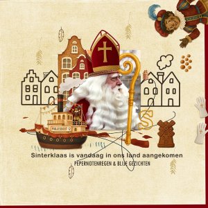 Pepernoten en blije gezichten