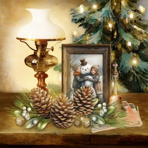 Pinecones Still Life