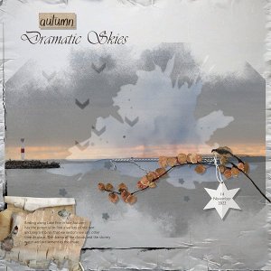 Autumn Dramatic Skies