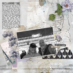Member Art Journal Challenge - RECLAIM