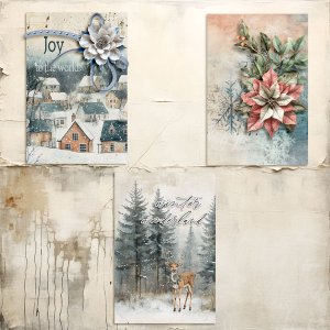 Day 3: Winter Journal Cards