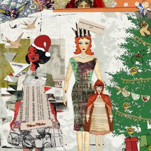 DAY 6 - Art Doll Dress Up - CHALLENGE