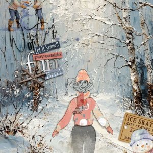 2025 12 Days of December-DAY 6 - Art Doll Dress Up