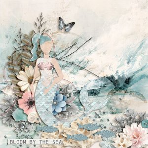 Day 6 - Art Doll Dress Up Challenge - Bloom By The Sea