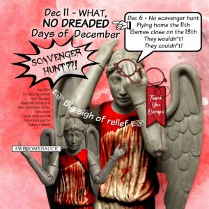 No Scavenger Hunt? - Day 12