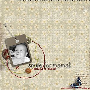 Smile for mama