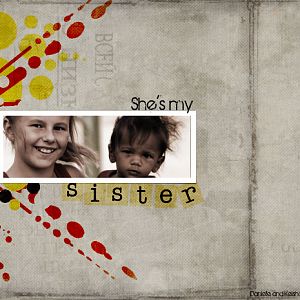 She's my sister