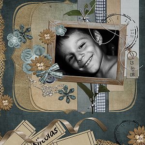 kit "brownie blue" de choubinette
