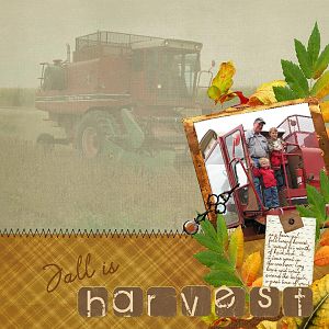 Fall is HARVEST