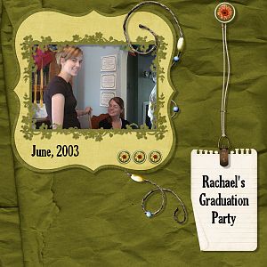 Rachael's Graduation Party
