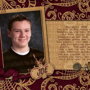 Joe - 8th Grade