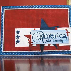 America the Beautiful - hybrid card
