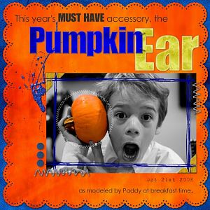 Pumpkin Ear