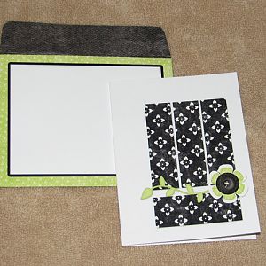 All-occasion card & envelope (hybrid)