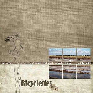 A bicyclettes