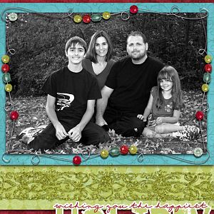 holiday card 5x7