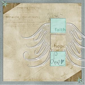 faith : hope : love
