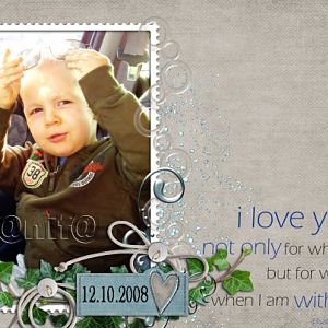 I love you