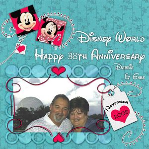 Disney World Anniversary