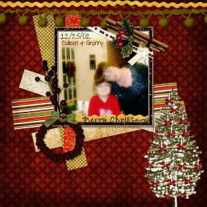 Granny and Colleen Christmas 2002