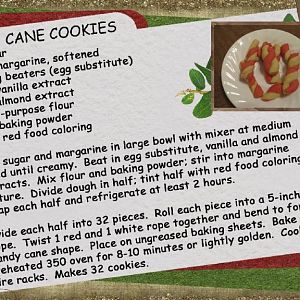 Candy Cane Cookies