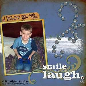 June 2007 - Collin's smile